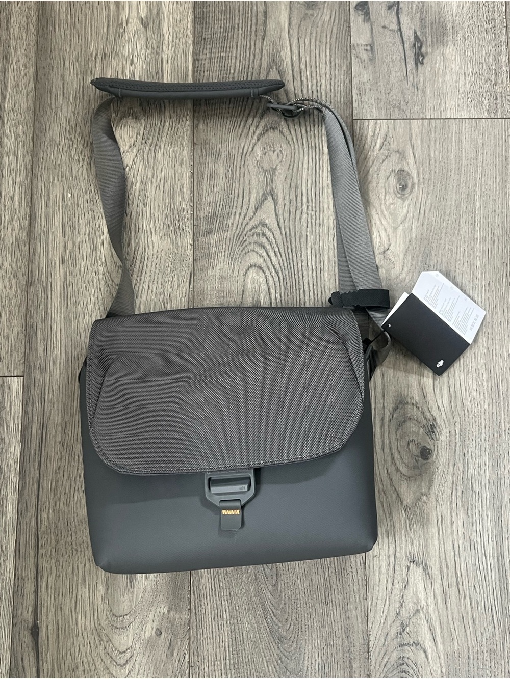 DJI Gray Men's Crossbody Carrying Bag - Everyday Tech Carry
